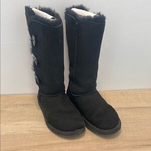 Women's Black Fur-Lined Boots by Ugg